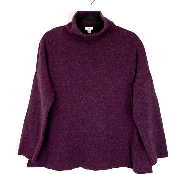 J.Jill Oversized Turtle Neck Sweater Large - Picture 2 of 9
